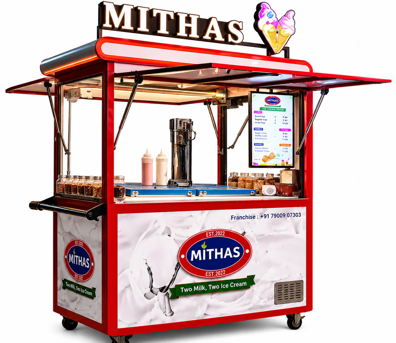 Mithas Compact Outdoor Cart
