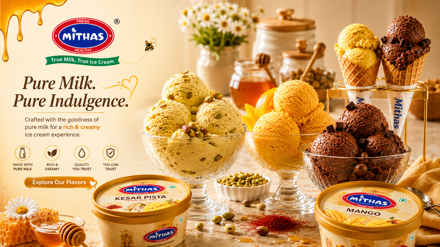 Mithas ice cream – Premium traditional Indian ice cream