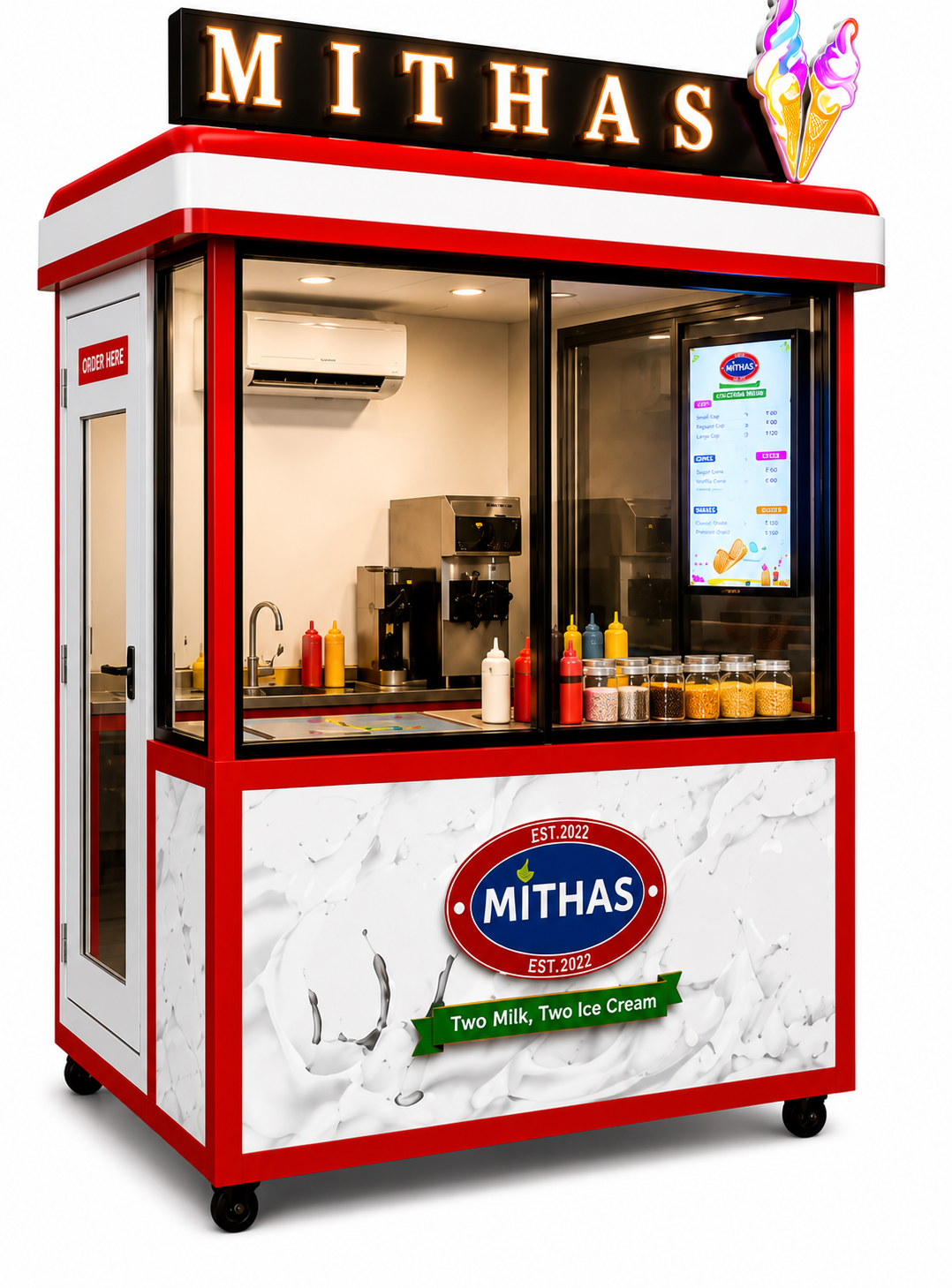 Mithas Outdoor A/C Kiosk